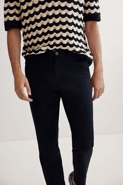 H&M Slim Fit Cotton Chinos