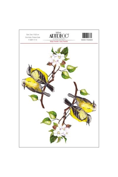 Artdeco 17x25cm Patterned Easy Transfer - No:14