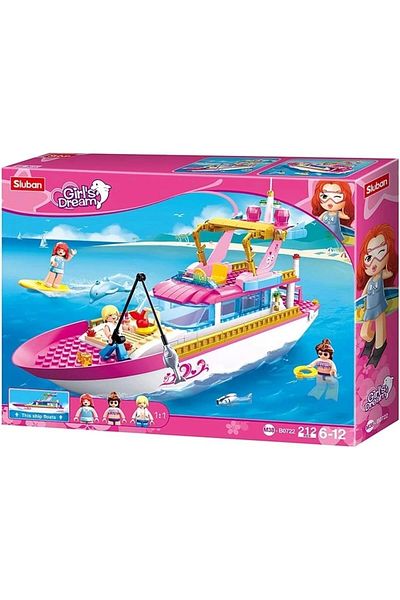 Sluban Instant Dreaming Lay Position for Girls, 212 Pieces Trendbazaar 1057563