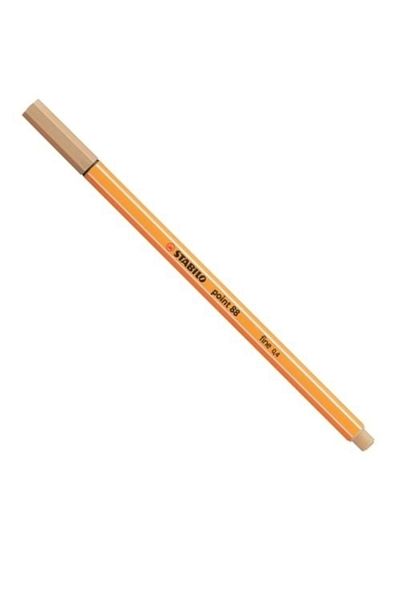 Stabilo - Fine Felt Tip Pen - Point 88 - Light Brown