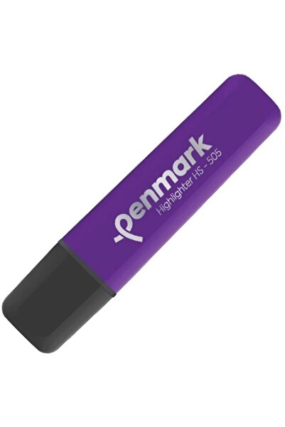 penmark Hs-505-05 Neon Fosforlu Kalem Lila