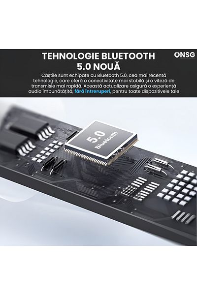 LENOVO Căști wireless Lp40 TWS, albe