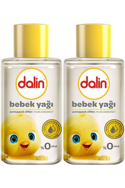 Dalin Baby Oil 50ml Classic Mini (Set of 2)