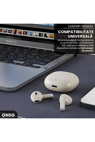 design xo Xo Design X33 Wireless Headphones, Beige