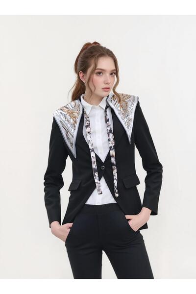 Walkenzo 4863 Stylish Tie Modern Women's Shoulder Shawl