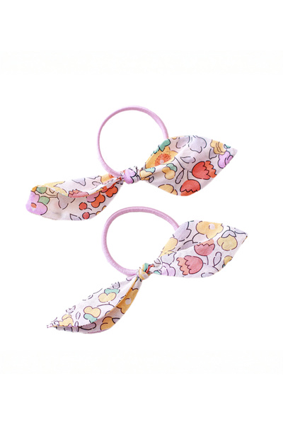 Mini and Kids مشبك للأطفال بفيونكة مزدوجة من Mini & Kids Liberty - أصفر بتي