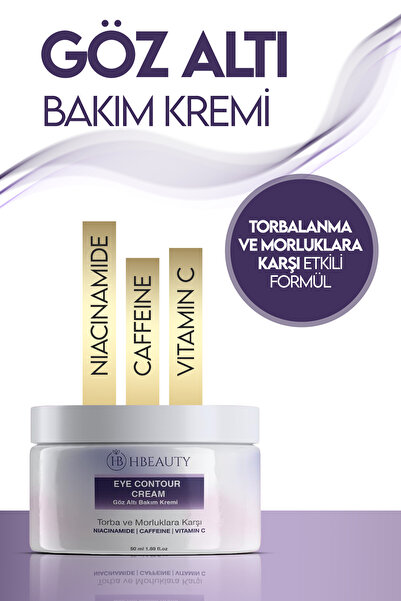 hb skin care Göz Altı Göz Çevresi Aydınlatıcı Nemlendirici Etkili Bakım Kremi...
