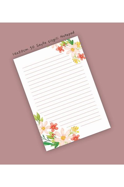Notepad A5 مذكرة الوسادة المفكرة