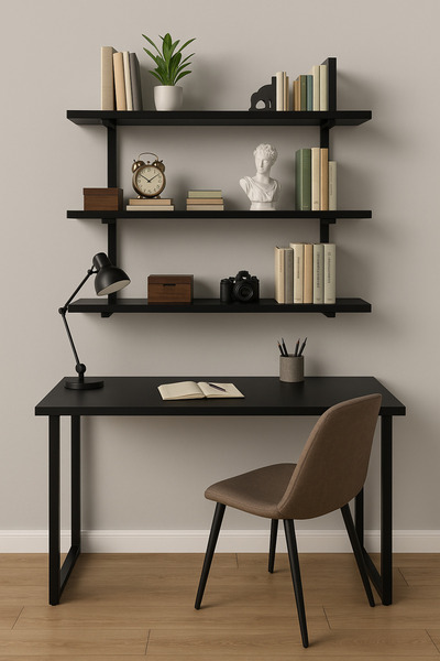 CD Mugni Çalışma Masası, Duvar Rafı, Ofis masası set, Oyuncu masası