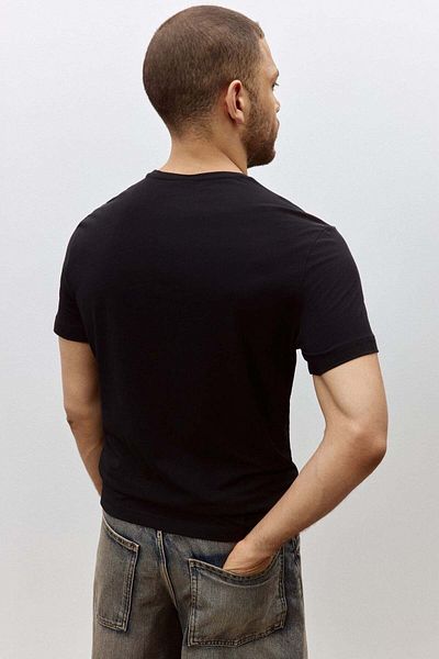 H&M Round-neck T-shirt Slim Fit