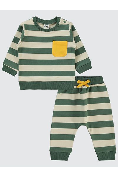 Civil Baby 6-18 Months Baby Boy Soft Khaki Set