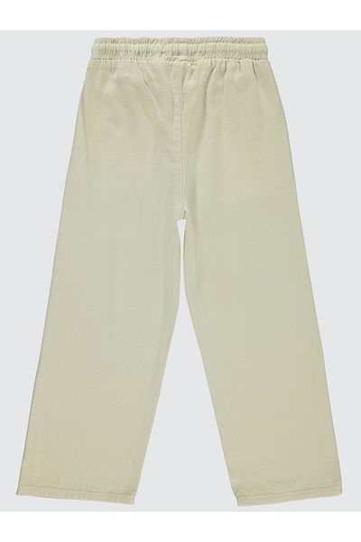 Civil Girls 6-9 Years Old Girl's Beige Pants