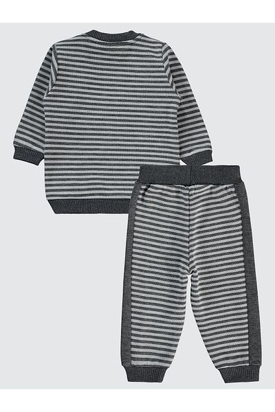 Civil Baby 6-18 Months Baby Girl Anthracite Set