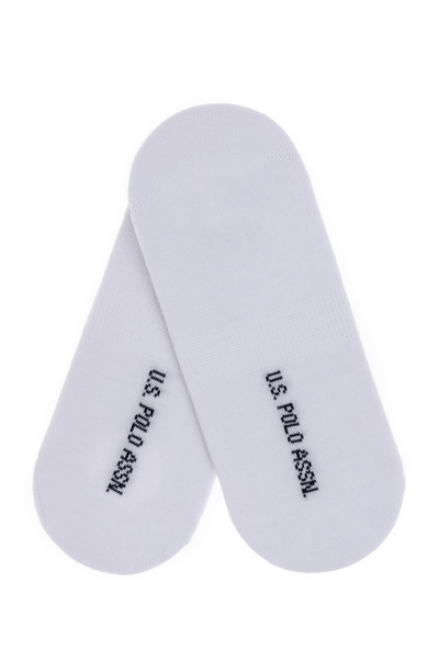 U.S. Polo Assn. Ανδρικές λευκές κάλτσες μπαλαρίνας 2 τεμαχίων 50311356-VR013
