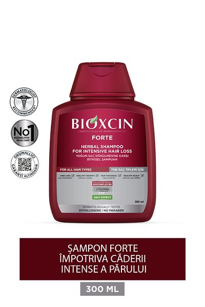 Bioxcin Șampon Forte pentru toate părurile 300 Ml