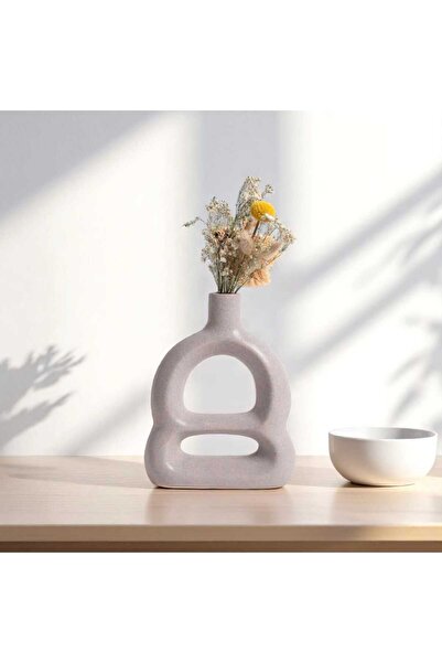Warm Design Kabartmalı Vazo
