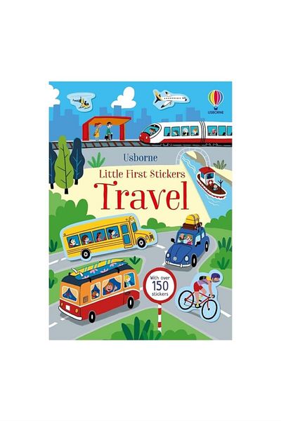 Usborne Little First Stickers Travel