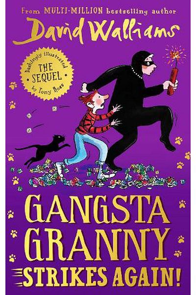 Harper Collins حذاء Gangsta Granny الجديد للحركة