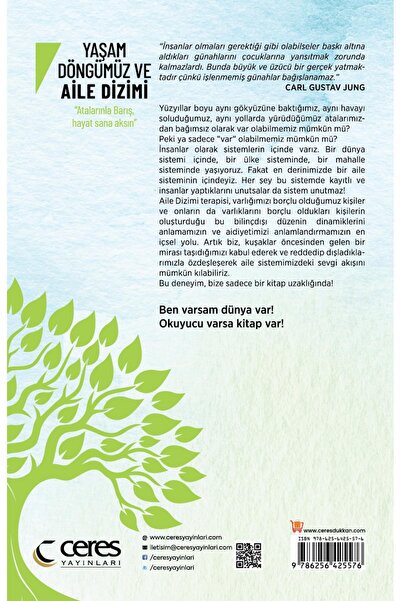 Ceres Yayınları Yaşam Döngümüz ve Aile Dizimi Banu Conker 9786256425576