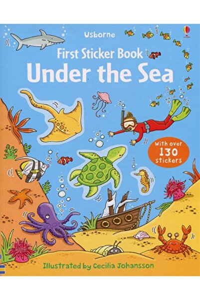 Usborne First Sticker Book: Under The Sea Pb