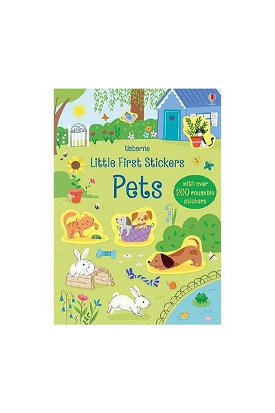 The Usborne ملصقات الحيوانات الأليفة الصغيرة الأولى