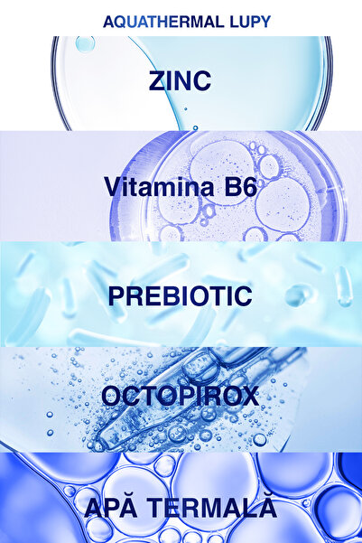 Bioxcin Șampon Aqua Thermal eficient împotriva mătreaței 300 Ml SET DE 3