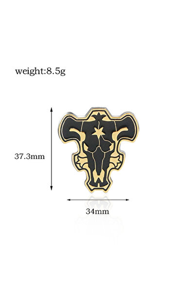 Miniso قلادة أنمي سوداء X00316، بروه أستا يونو غرينبيلور نويل سيلفا كلوفر تشو...