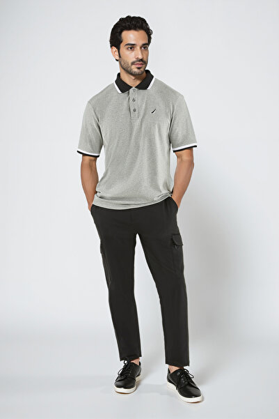 Nautica Basic Regular Fit Premium Cotton Logo Polo Shirt