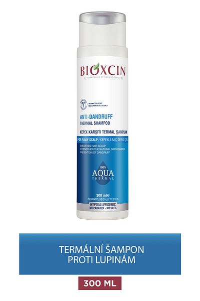 Bioxcin Intenzivní šampon Aqua Thermal - proti lupům, proti svědění - 200 ml