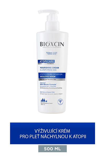Bioxcin Atopicare klinický výživný krém pro pleť se sklonem k atopii 500 ml - Ceramide Microbiome Tech