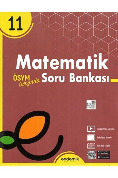 Endemik Yayınları 11 Sınıf Matematik Soru Bankası