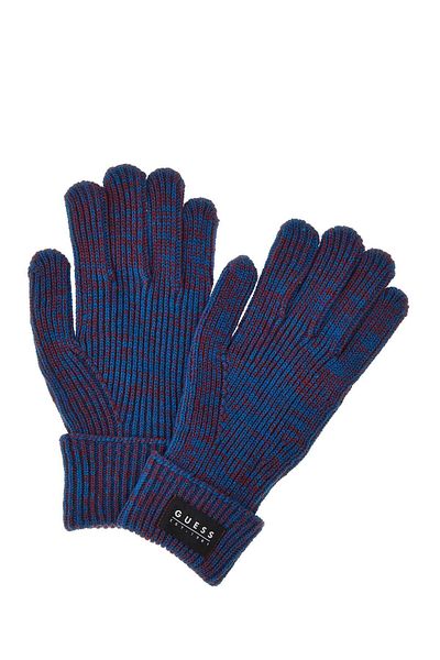 Guess Knit Men's Wool Blend Gloves