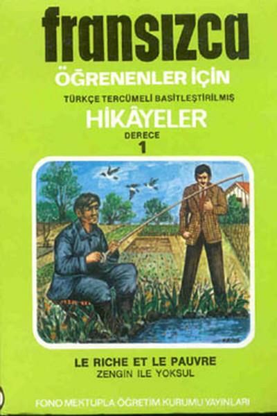 Fono Yayınları Rich and Poor - French/Turkish Stories - Degree 1-A