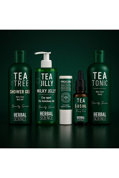 PROCSIN Herbal Science 5-Piece Tea Tree Series