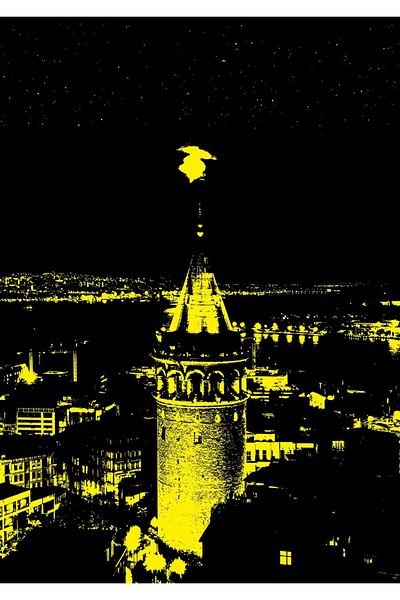 Art Puzzle Heidi Toy Art Puzzle Galata Tower 1000 Pieces Neon 5241