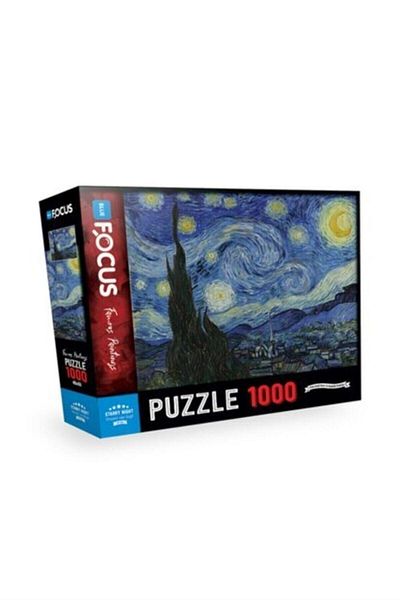 Blue Focus Starry Night 1000 Piece Puzzle