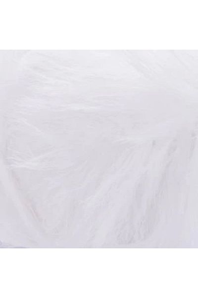 Yarnart PIUMA White-4401 Νήμα Πλεκτομηχανής Χειρός