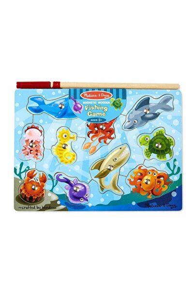 Melissa & Doug Ahşap Mıknatıslı Balık Tutma