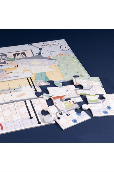 kidmosfer Where Are You Series / Where Are You – Hospital Puzzle - Collective Where Are You Series / Where Are You – Patient