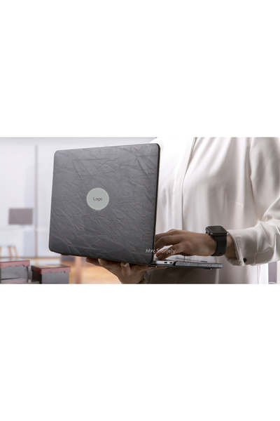 Mcstorey Macbook Air Kılıf 13inç Deri Kaplama Kılıf A1369 A1466 (ESKİ USB'Lİ MODEL 2010-2017) Uyumlu Leat01