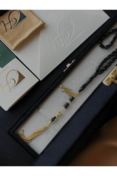 COLLECTION OF ROSARY ERZURUM OLTU TAŞI TESBİH KİŞİYE ÖZEL TASARIM 925 AYAR GÜ...