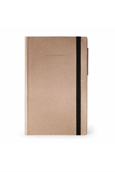 Legami My Notebook Metallic Series Medium Stripes