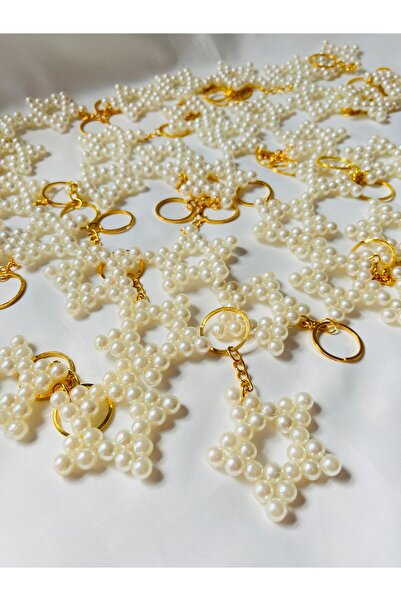 APEXİ 25 ADET İNCİLİ YILDIZ ANAHTARLIK