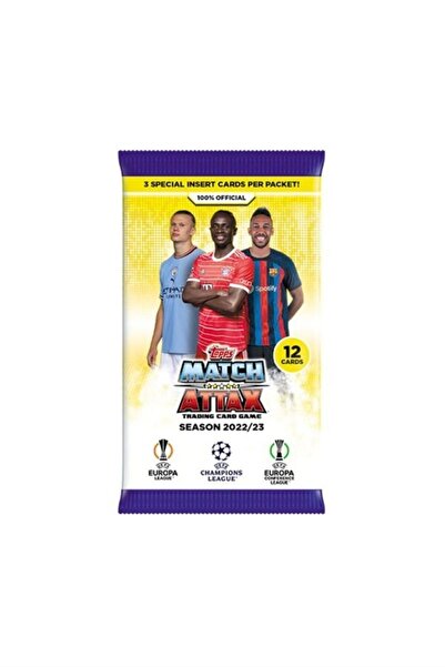 Genel Markalar -uefa Şampiyonlar Ligi 22/23 Sezonu Match Attax Paket