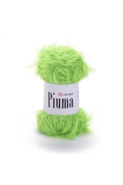 Yarnart PIUMA Κλωστή Πράσινη Πλεκτή στο Χέρι - 4417