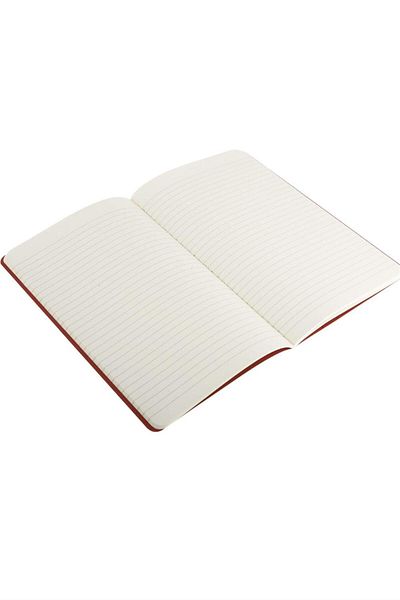 Moleskine Striped Cahier Notepad Set of 3 L Size Blueberry Red