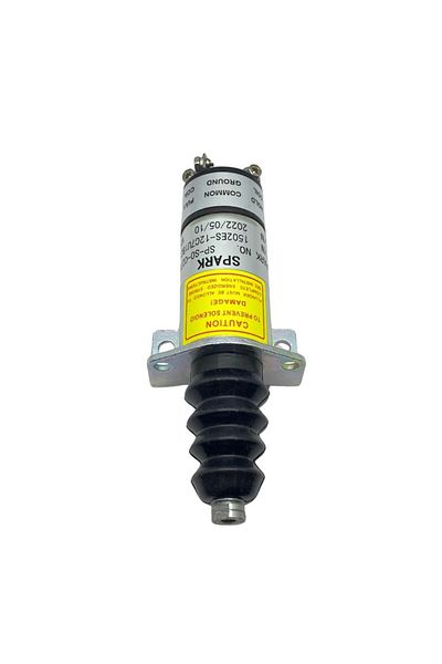 ylz 12V Stop Solenoid Front Standing (3 Output) (Plt) Lister Peter Generator