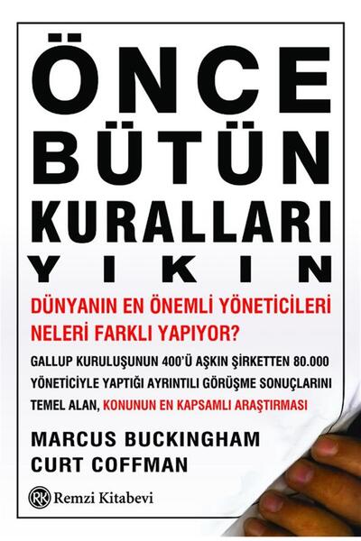 Remzi Kitabevi Önce Bütün Kurallari Yıkın