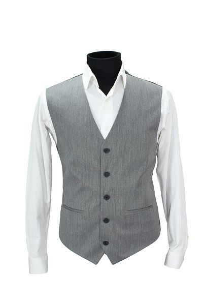 MENTOR REGALO V-Neck Men's Vest, Regular Fit Back Lined, Wool Fabric 50641