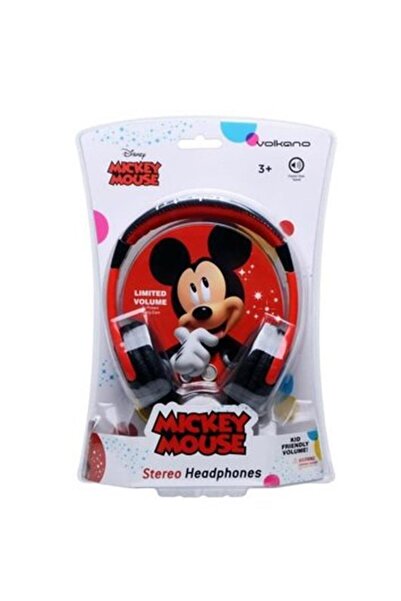 Genel Markalar Disney Mickey Mouse Miki Fare Çocuk Kulaklığı Lisanslı Dy-13001-mk